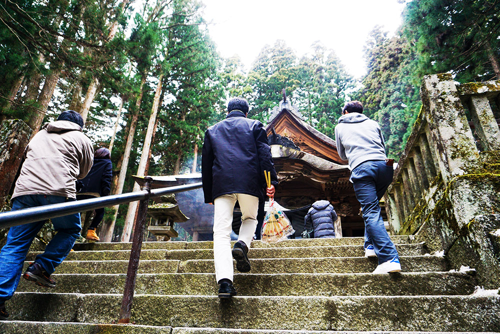 一年の商売繁盛を祈願