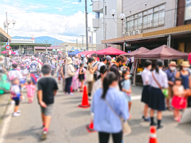 今年の伊那の祭りを見てきました